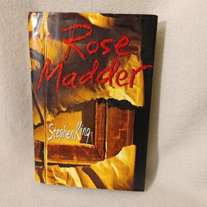 𝅺stephen King Hard Cover Novel Rose Madder